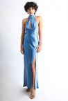 Mariela - azul - Cindel vestidos maxi, midi, mini, para toda ocasion, largos, de fiesta, de boda