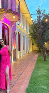 Audra - rosa - Cindel vestidos maxi, midi, mini, para toda ocasion, largos, de fiesta, de boda