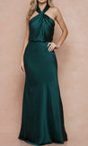 Erin - verde esmeralda - Cindel vestidos maxi, midi, mini, para toda ocasion, largos, de fiesta, de boda