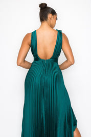 Dorota - verde satin