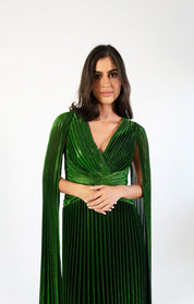 Alina - verde - Cindel vestidos maxi, midi, mini, para toda ocasion, largos, de fiesta, de boda