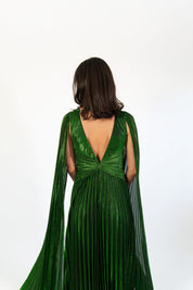 Alina - verde - Cindel vestidos maxi, midi, mini, para toda ocasion, largos, de fiesta, de boda