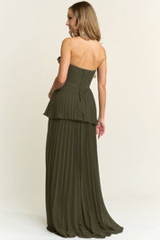 Anstel - verde - Cindel vestidos maxi, midi, mini, para toda ocasion, largos, de fiesta, de boda