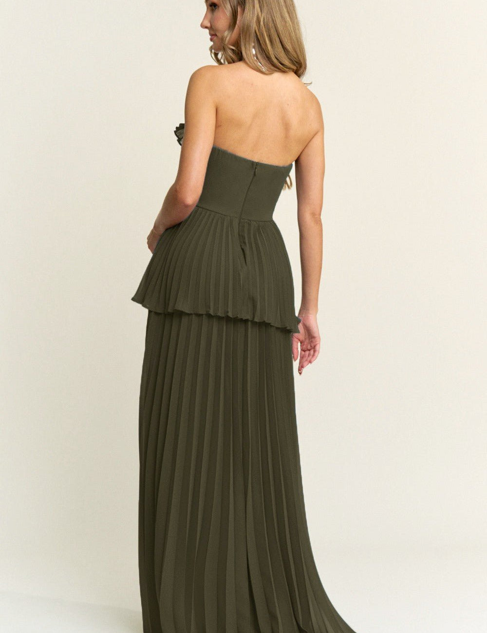 Anstel - verde - Cindel vestidos maxi, midi, mini, para toda ocasion, largos, de fiesta, de boda