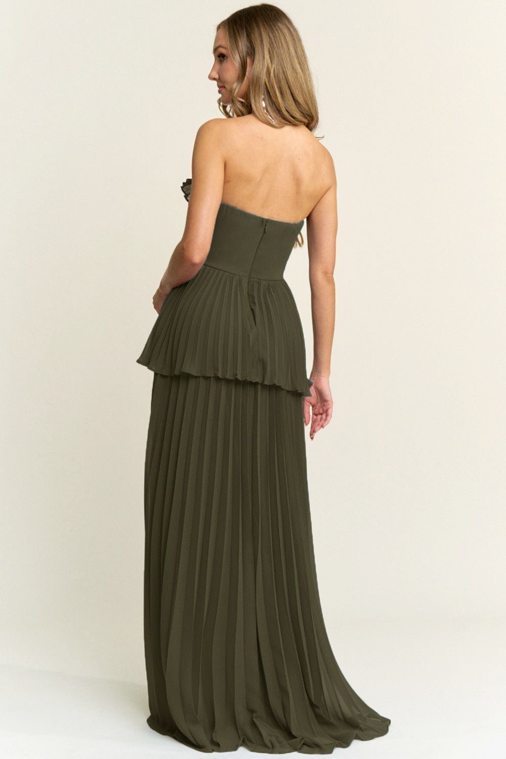 Anstel - verde - Cindel vestidos maxi, midi, mini, para toda ocasion, largos, de fiesta, de boda