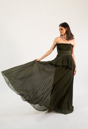 Anstel - verde - Cindel vestidos maxi, midi, mini, para toda ocasion, largos, de fiesta, de boda