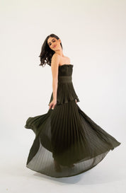 Anstel - verde - Cindel vestidos maxi, midi, mini, para toda ocasion, largos, de fiesta, de boda