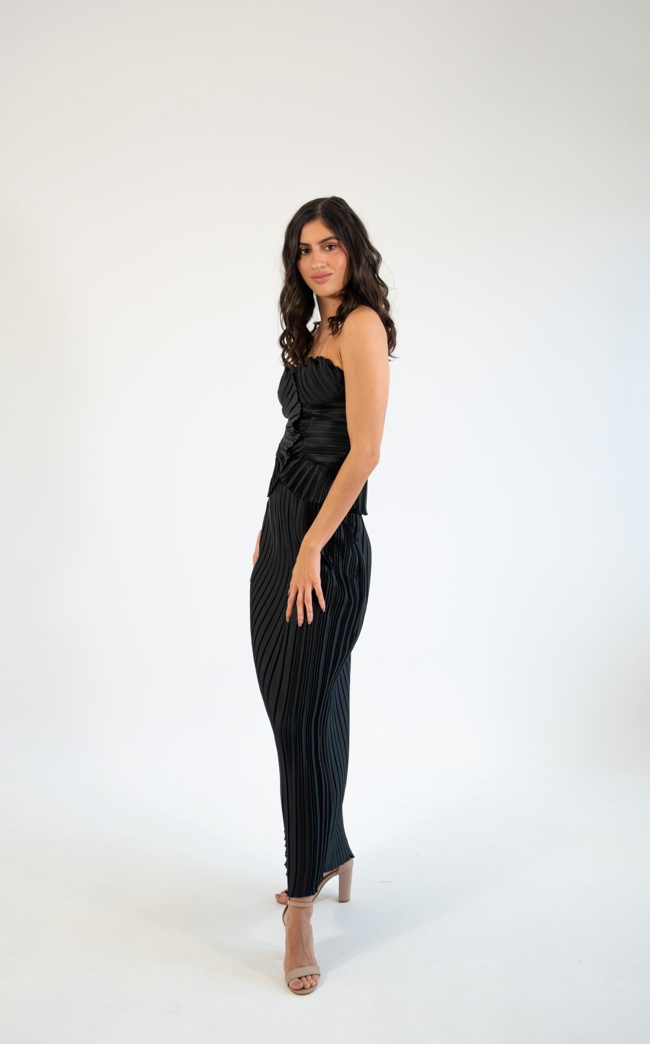 Casipian - negro - Cindel vestidos maxi, midi, mini, para toda ocasion, largos, de fiesta, de boda