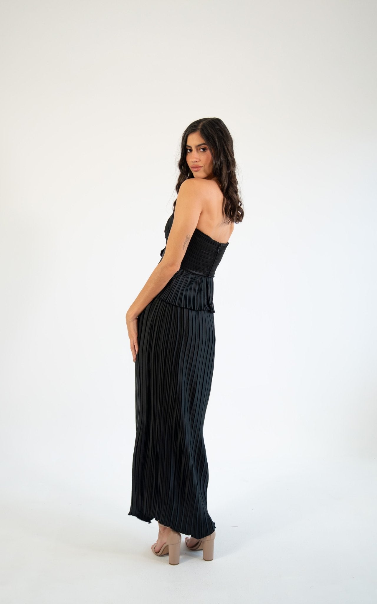 Casipian - negro - Cindel vestidos maxi, midi, mini, para toda ocasion, largos, de fiesta, de boda