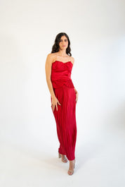 Casipian - rojo - Cindel vestidos maxi, midi, mini, para toda ocasion, largos, de fiesta, de boda