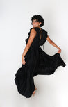 Diora - negro - Cindel vestidos maxi, midi, mini, para toda ocasion, largos, de fiesta, de boda