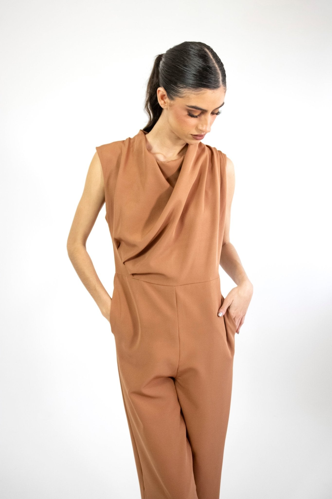 Ela - nude - Cindel vestidos maxi, midi, mini, para toda ocasion, largos, de fiesta, de boda