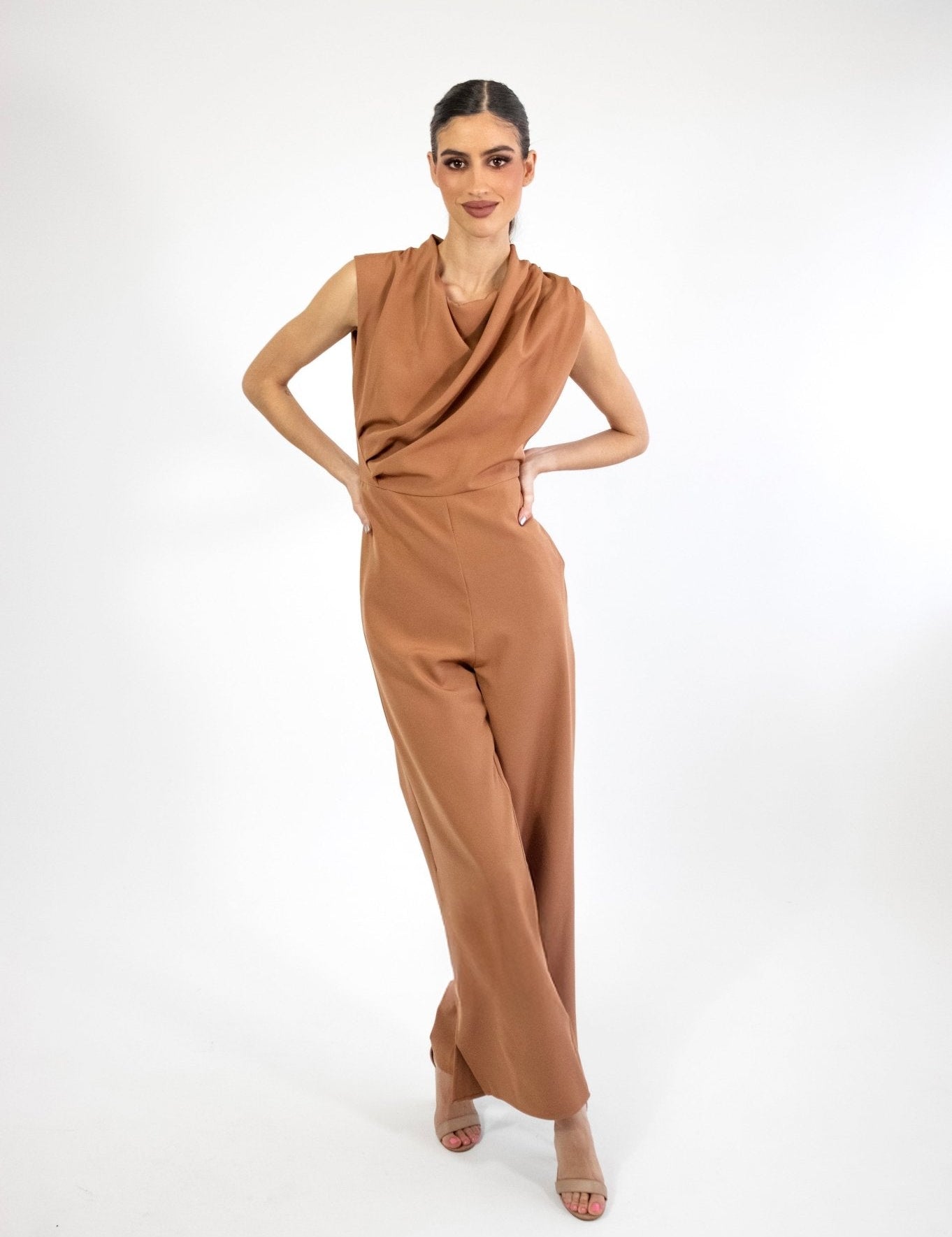 Ela - nude - Cindel vestidos maxi, midi, mini, para toda ocasion, largos, de fiesta, de boda