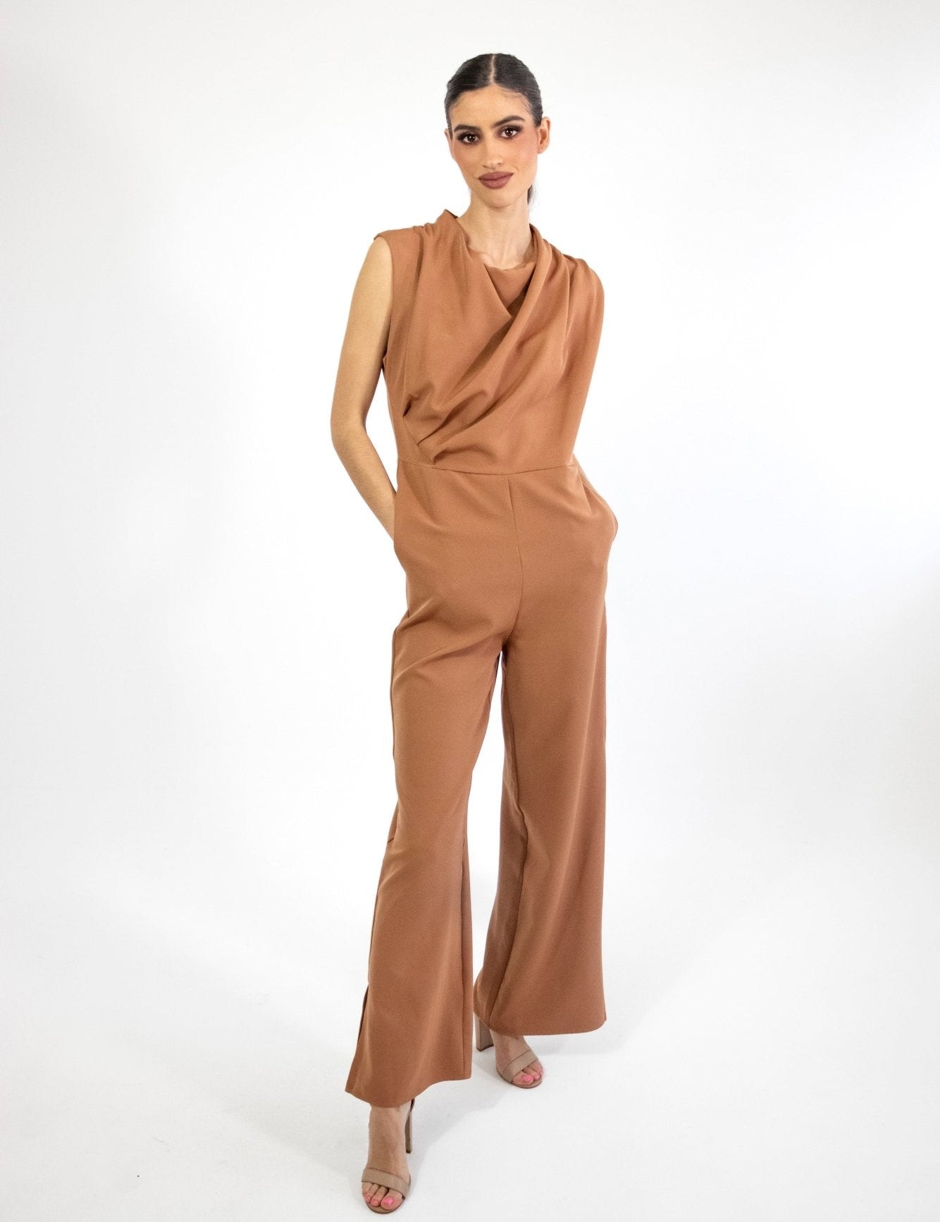 Ela - nude - Cindel vestidos maxi, midi, mini, para toda ocasion, largos, de fiesta, de boda