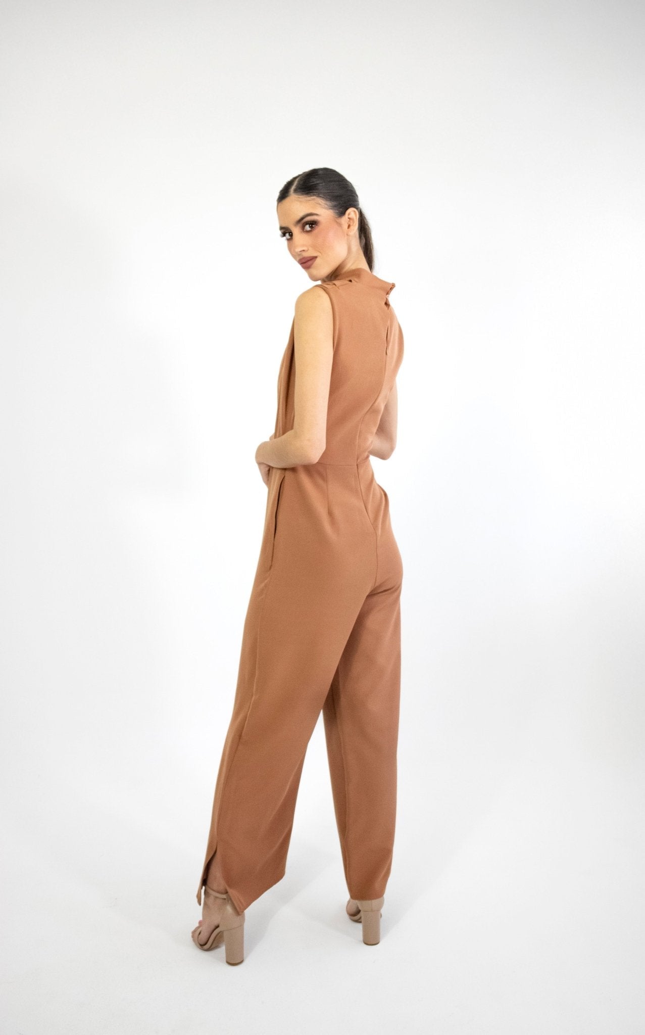 Ela - nude - Cindel vestidos maxi, midi, mini, para toda ocasion, largos, de fiesta, de boda