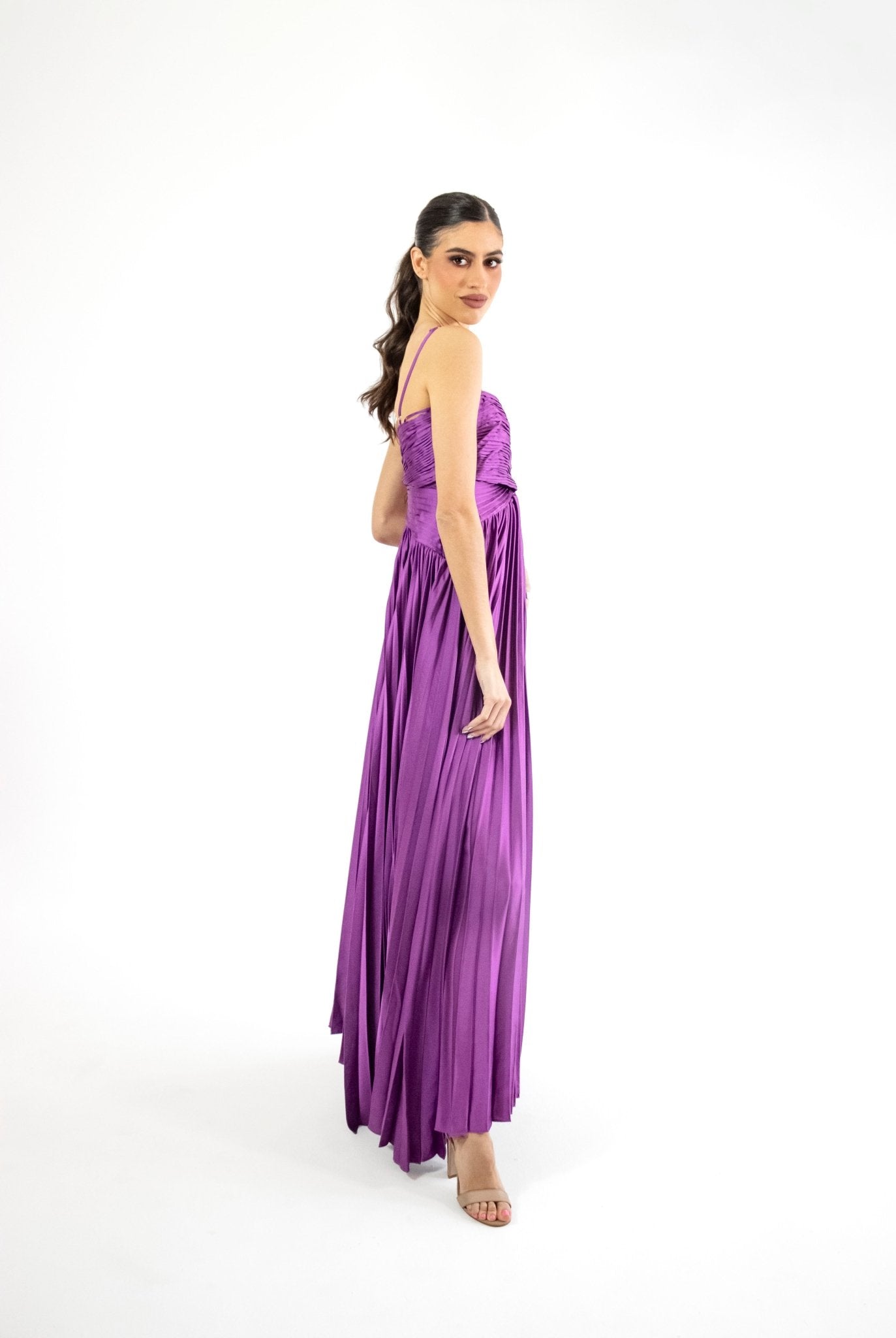 Eloisa - morado - Cindel vestidos maxi, midi, mini, para toda ocasion, largos, de fiesta, de boda