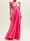 Emilia - rosa - Cindel vestidos maxi, midi, mini, para toda ocasion, largos, de fiesta, de boda