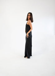 Emiliana - negro - Cindel vestidos maxi, midi, mini, para toda ocasion, largos, de fiesta, de boda