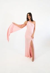 Emiliana - rosa - Cindel vestidos maxi, midi, mini, para toda ocasion, largos, de fiesta, de boda