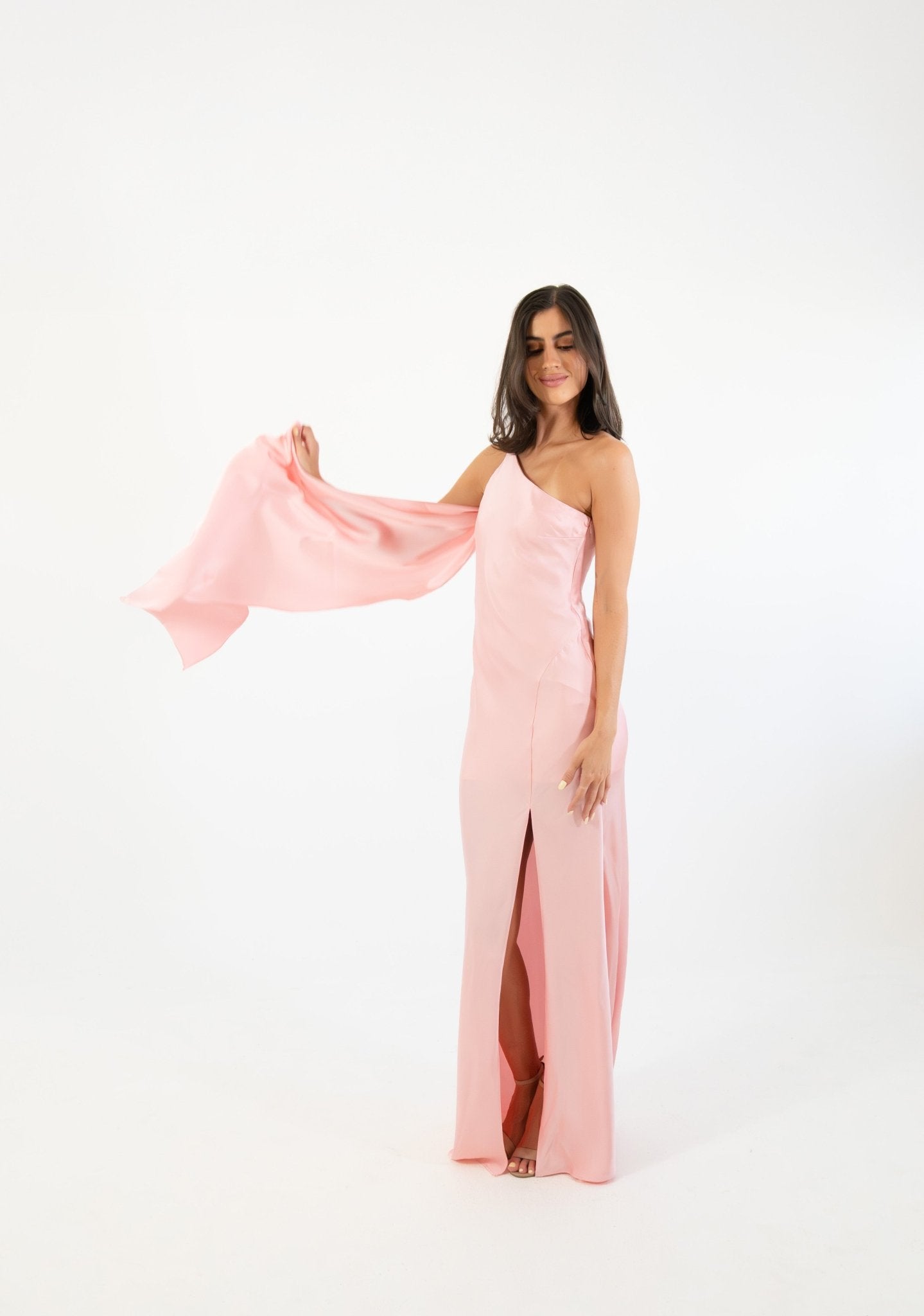 Emiliana - rosa - Cindel vestidos maxi, midi, mini, para toda ocasion, largos, de fiesta, de boda