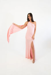 Emiliana - rosa - Cindel vestidos maxi, midi, mini, para toda ocasion, largos, de fiesta, de boda