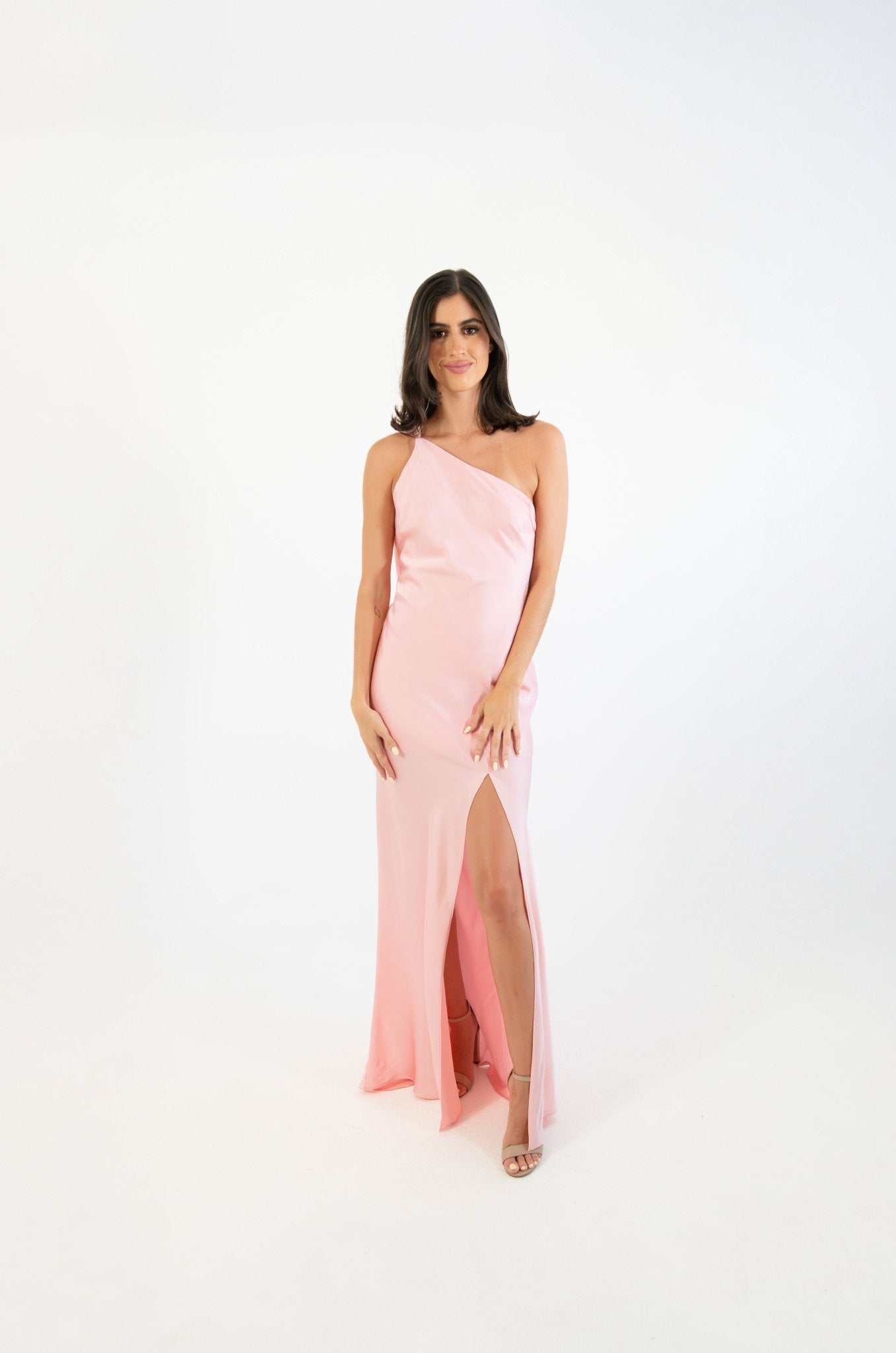 Emiliana - rosa - Cindel vestidos maxi, midi, mini, para toda ocasion, largos, de fiesta, de boda