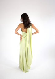 Emiliana - sage - Cindel vestidos maxi, midi, mini, para toda ocasion, largos, de fiesta, de boda