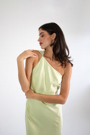 Emiliana - sage - Cindel vestidos maxi, midi, mini, para toda ocasion, largos, de fiesta, de boda