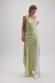 Emiliana - sage - Cindel vestidos maxi, midi, mini, para toda ocasion, largos, de fiesta, de boda