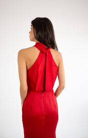 Erin - rojo vivo - Cindel vestidos maxi, midi, mini, para toda ocasion, largos, de fiesta, de boda