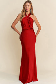 Erin - rojo vivo - Cindel vestidos maxi, midi, mini, para toda ocasion, largos, de fiesta, de boda