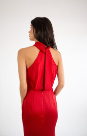 Erin - rojo vivo - Cindel vestidos maxi, midi, mini, para toda ocasion, largos, de fiesta, de boda