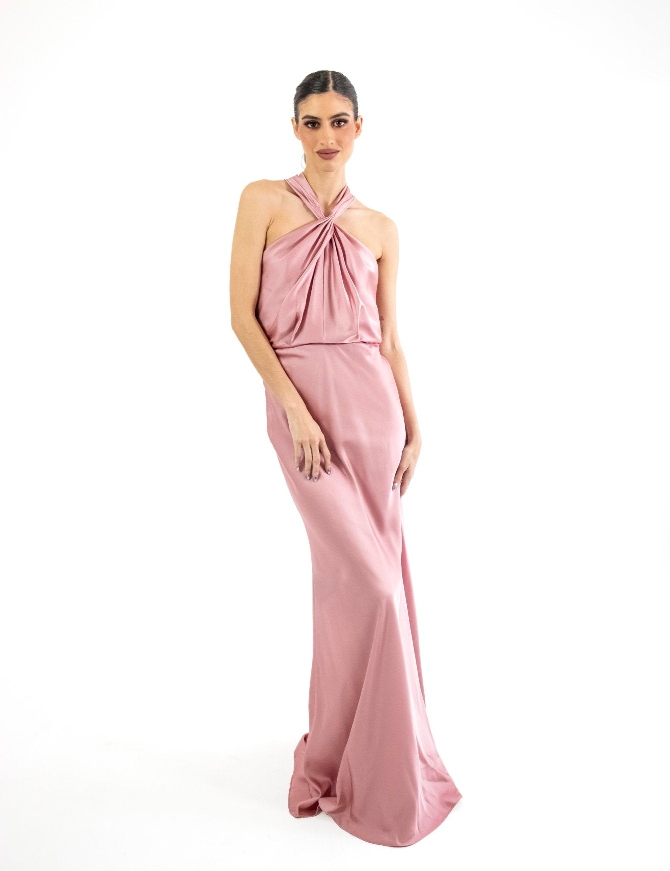 Erin - rosa palo - Cindel vestidos maxi, midi, mini, para toda ocasion, largos, de fiesta, de boda