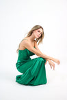 Evelyn - verde - Cindel vestidos maxi, midi, mini, para toda ocasion, largos, de fiesta, de boda