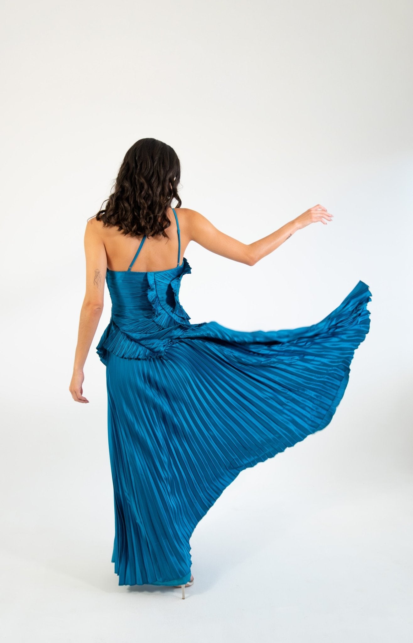 Feyre - azul - Cindel vestidos maxi, midi, mini, para toda ocasion, largos, de fiesta, de boda