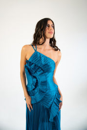 Feyre - azul - Cindel vestidos maxi, midi, mini, para toda ocasion, largos, de fiesta, de boda