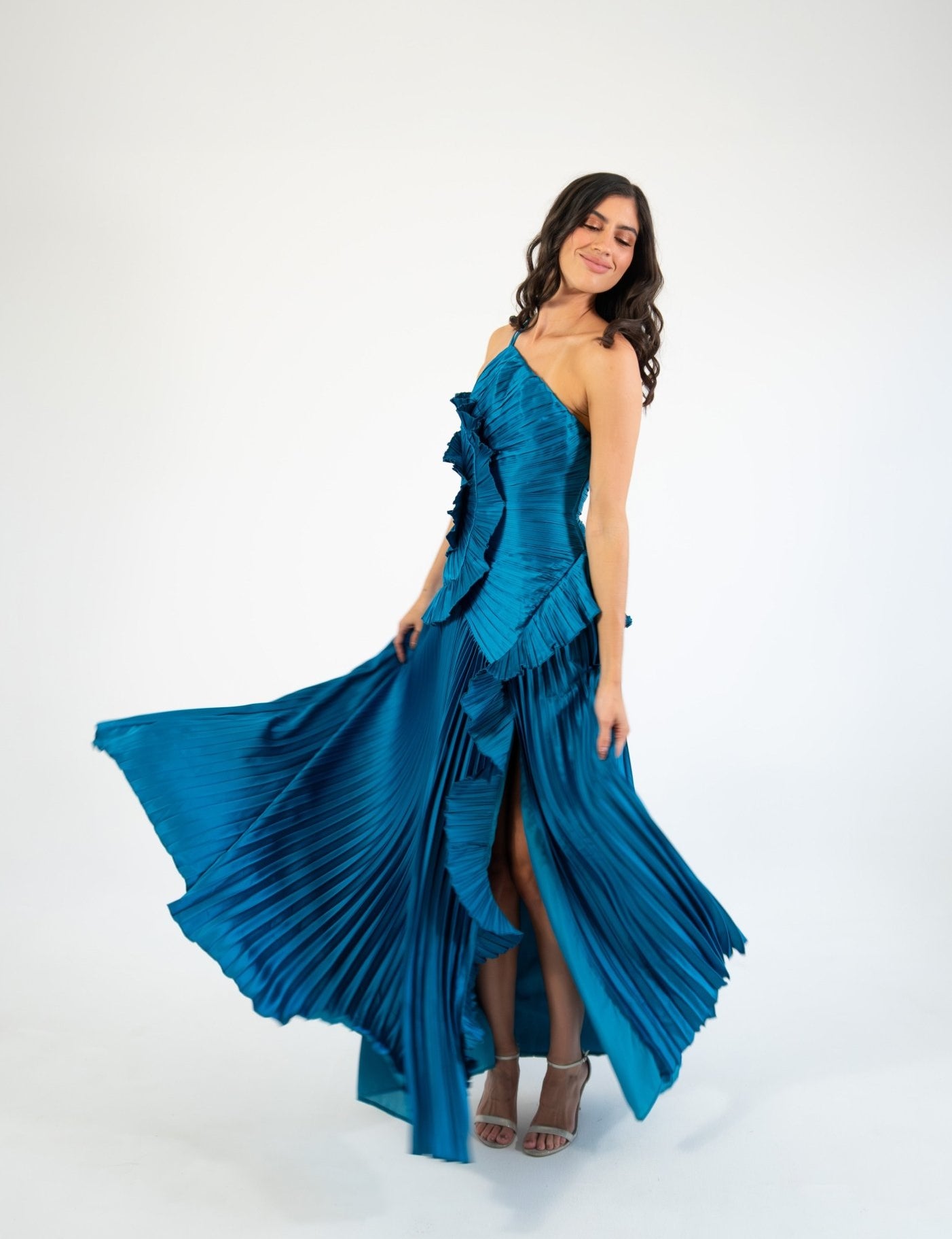 Feyre - azul - Cindel vestidos maxi, midi, mini, para toda ocasion, largos, de fiesta, de boda