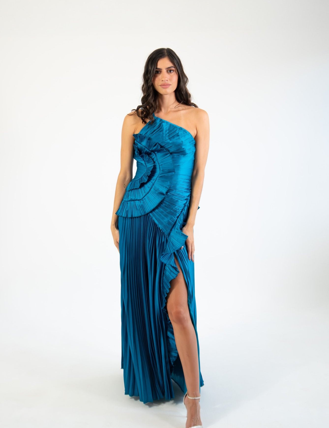 Feyre - azul - Cindel vestidos maxi, midi, mini, para toda ocasion, largos, de fiesta, de boda