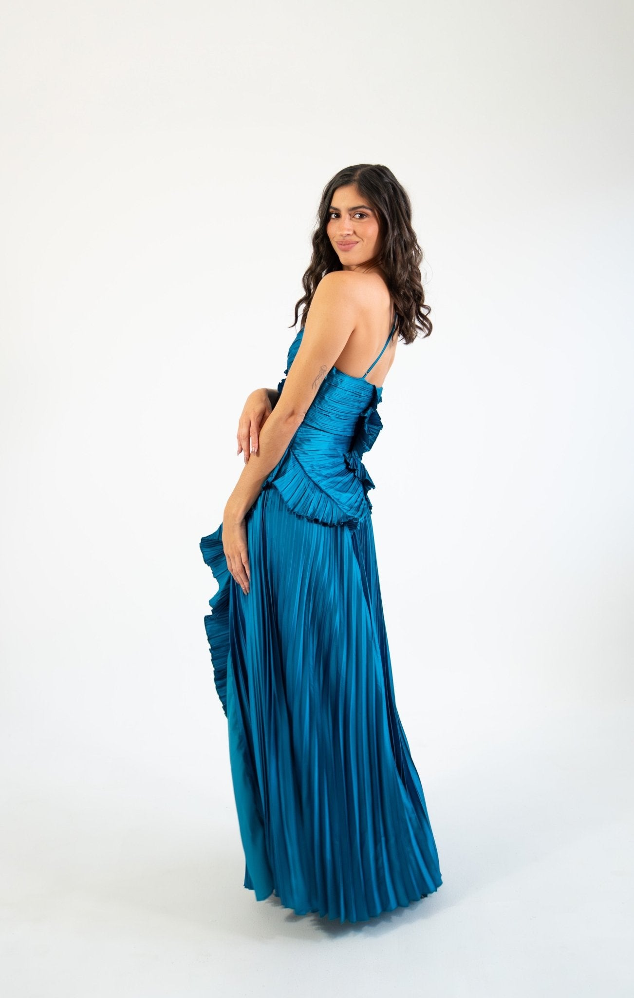 Feyre - azul - Cindel vestidos maxi, midi, mini, para toda ocasion, largos, de fiesta, de boda