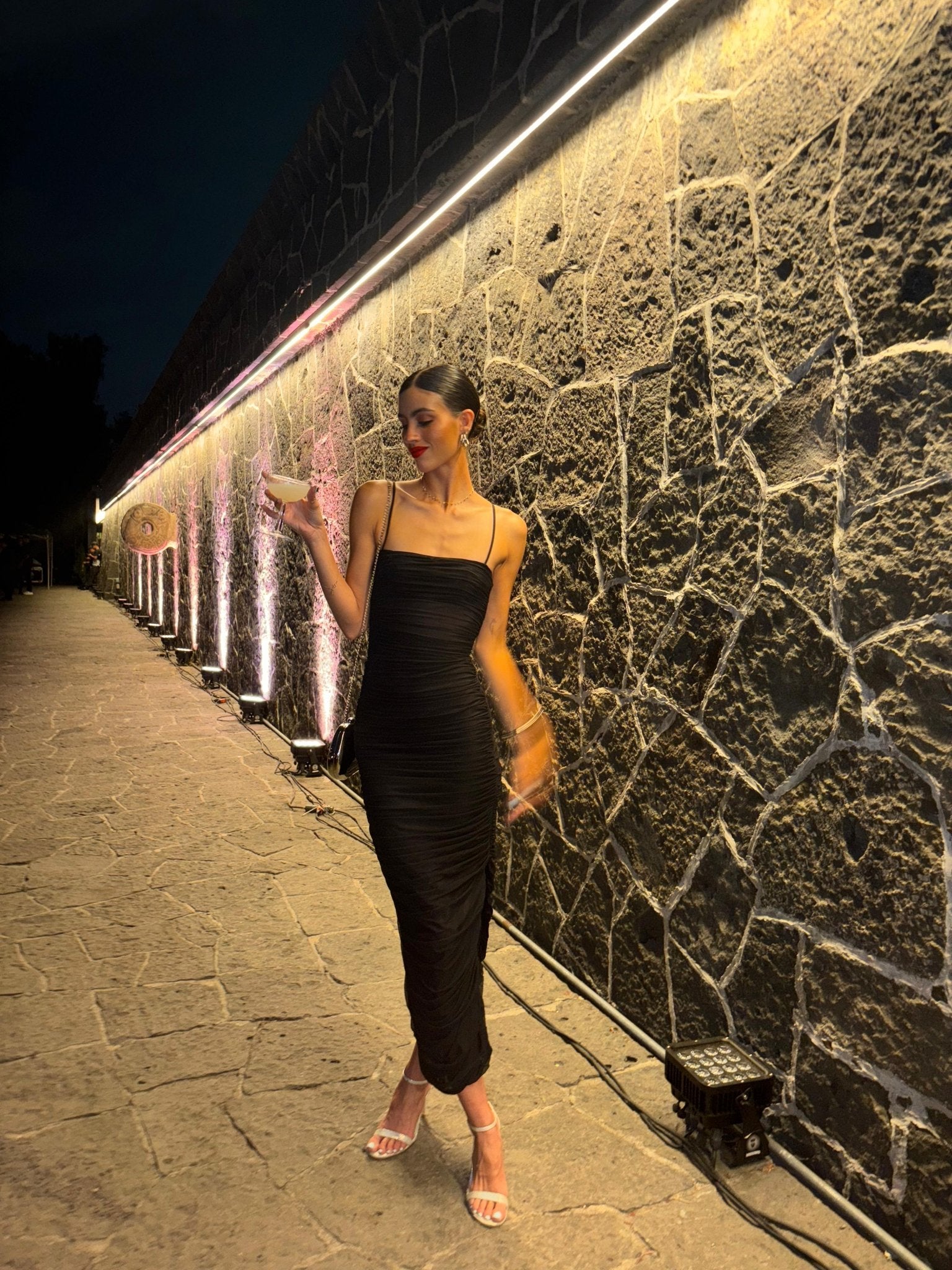 Fornarina - negro - Cindel vestidos maxi, midi, mini, para toda ocasion, largos, de fiesta, de boda