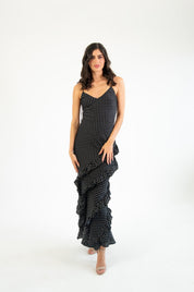 Isadora - polka - Cindel vestidos maxi, midi, mini, para toda ocasion, largos, de fiesta, de boda