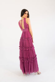Isla - rosa - Cindel vestidos maxi, midi, mini, para toda ocasion, largos, de fiesta, de boda