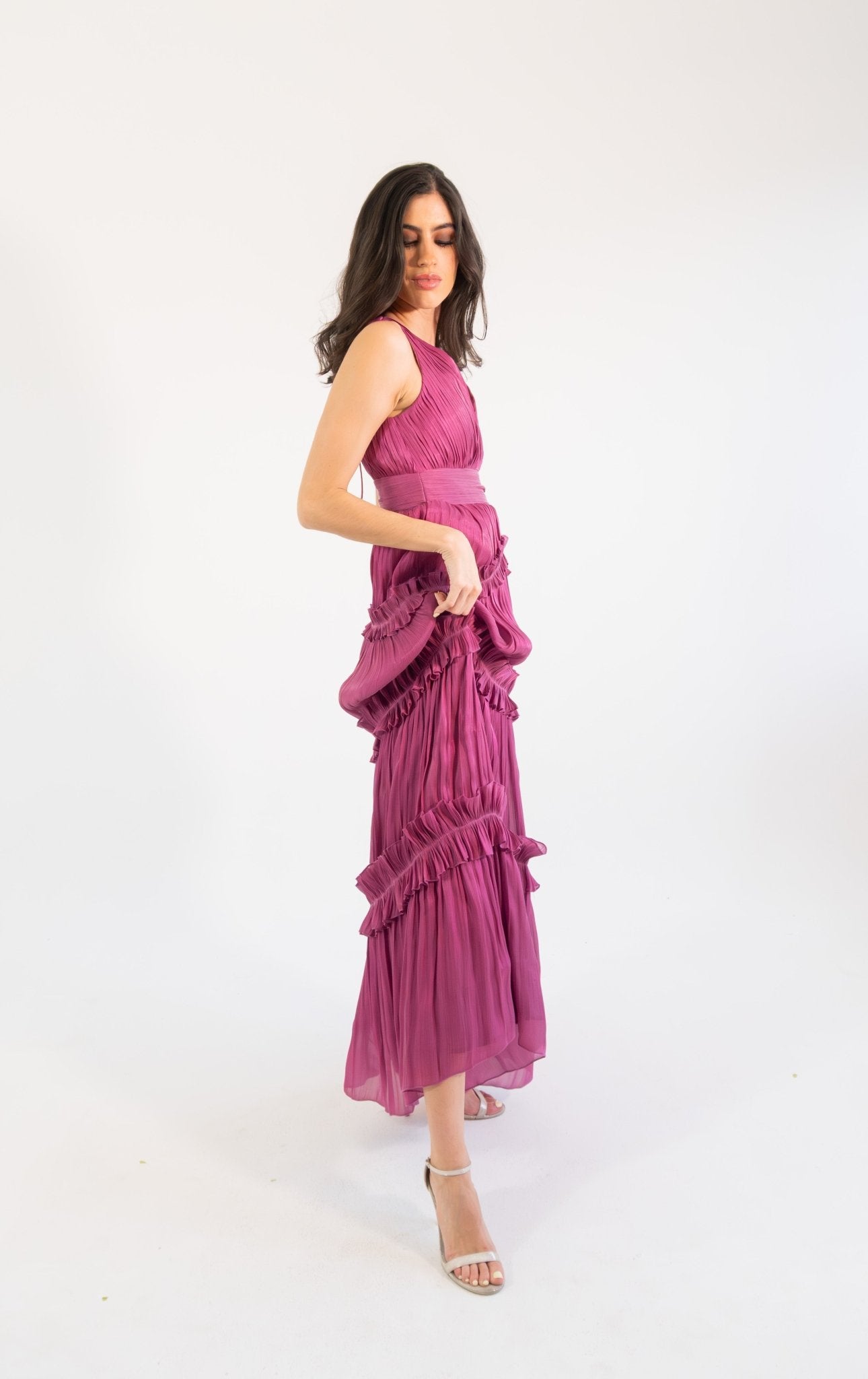 Isla - rosa - Cindel vestidos maxi, midi, mini, para toda ocasion, largos, de fiesta, de boda