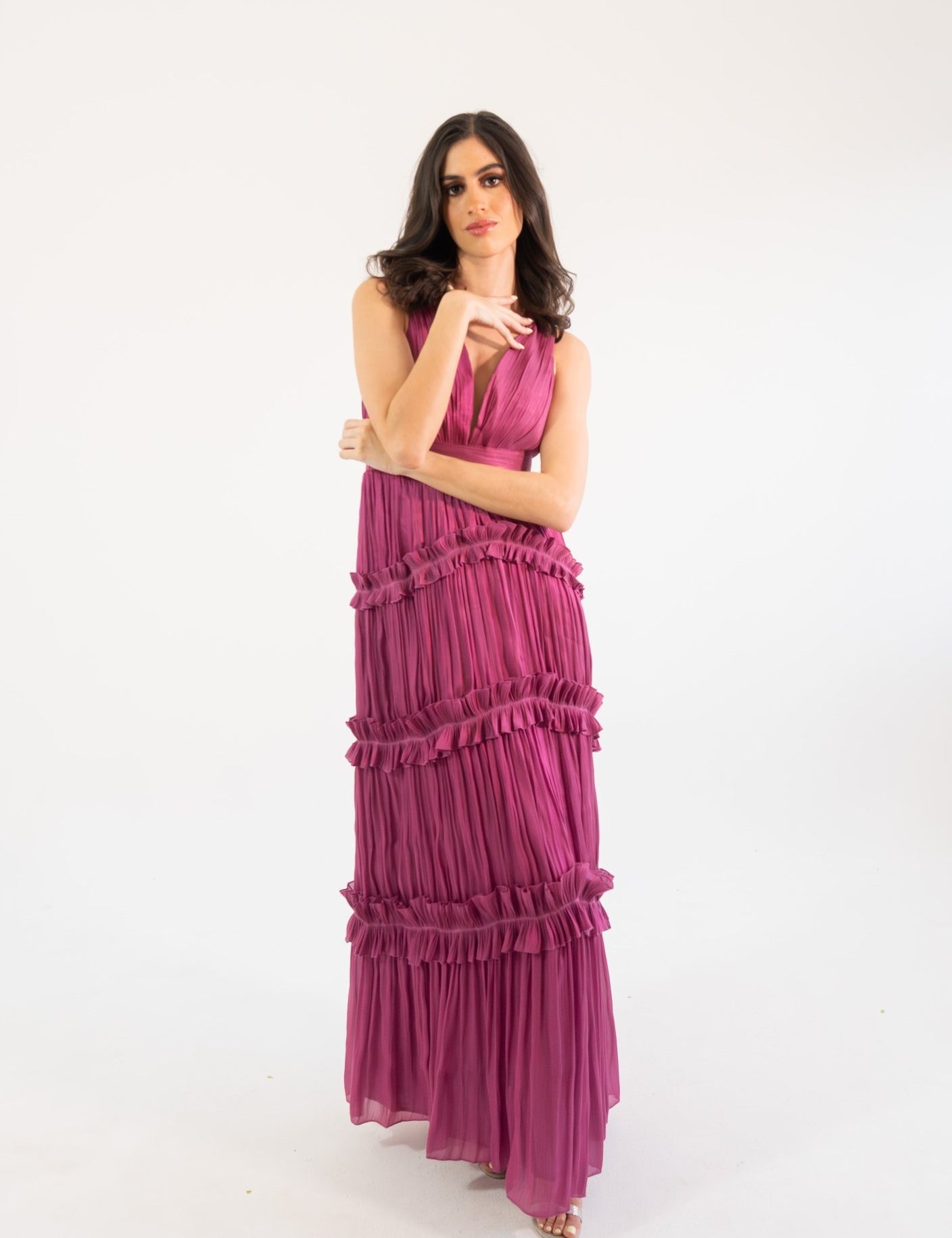 Isla - rosa - Cindel vestidos maxi, midi, mini, para toda ocasion, largos, de fiesta, de boda