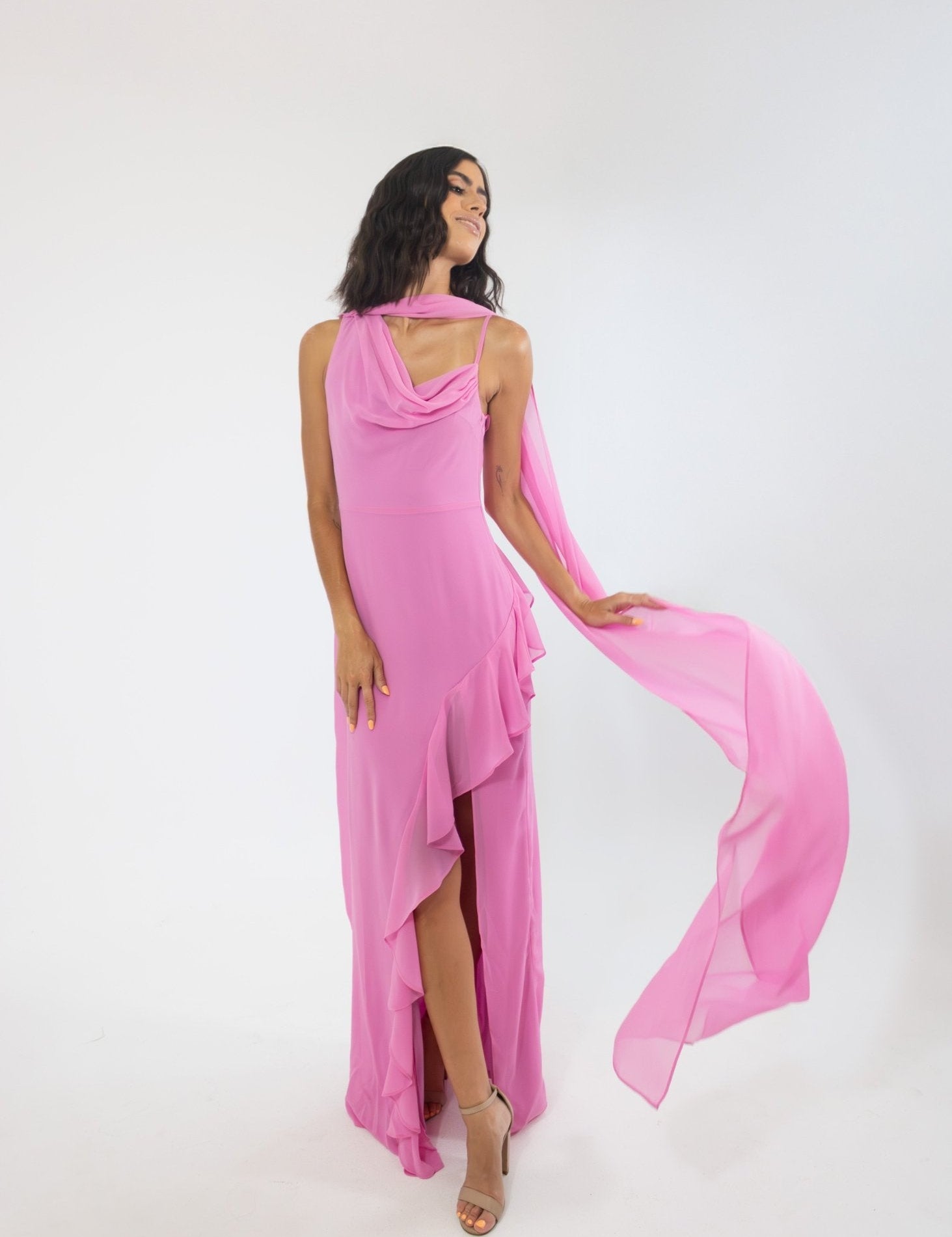 Issa - rosa - Cindel vestidos maxi, midi, mini, para toda ocasion, largos, de fiesta, de boda