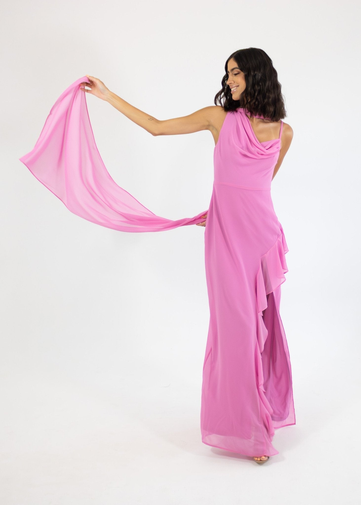 Issa - rosa - Cindel vestidos maxi, midi, mini, para toda ocasion, largos, de fiesta, de boda