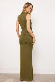 Jasmyn - verde - Cindel vestidos maxi, midi, mini, para toda ocasion, largos, de fiesta, de boda