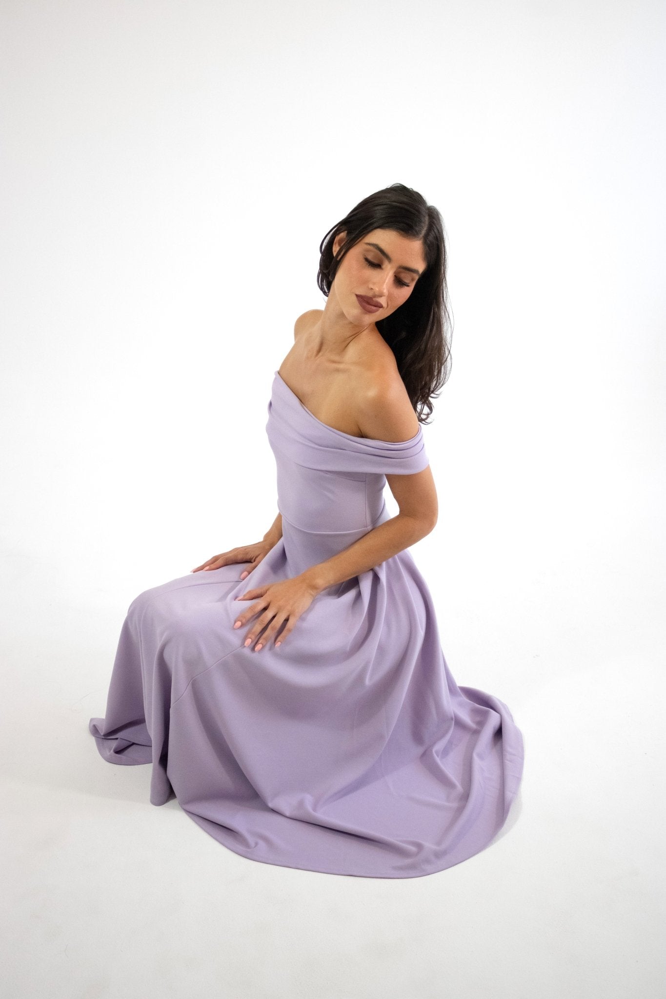 Lola - morado - Cindel vestidos maxi, midi, mini, para toda ocasion, largos, de fiesta, de boda