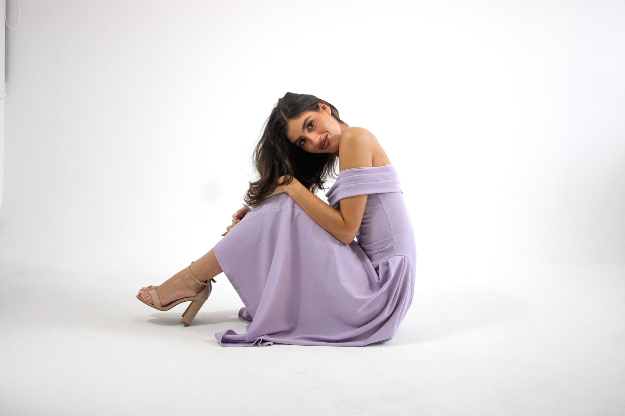 Lola - morado - Cindel vestidos maxi, midi, mini, para toda ocasion, largos, de fiesta, de boda