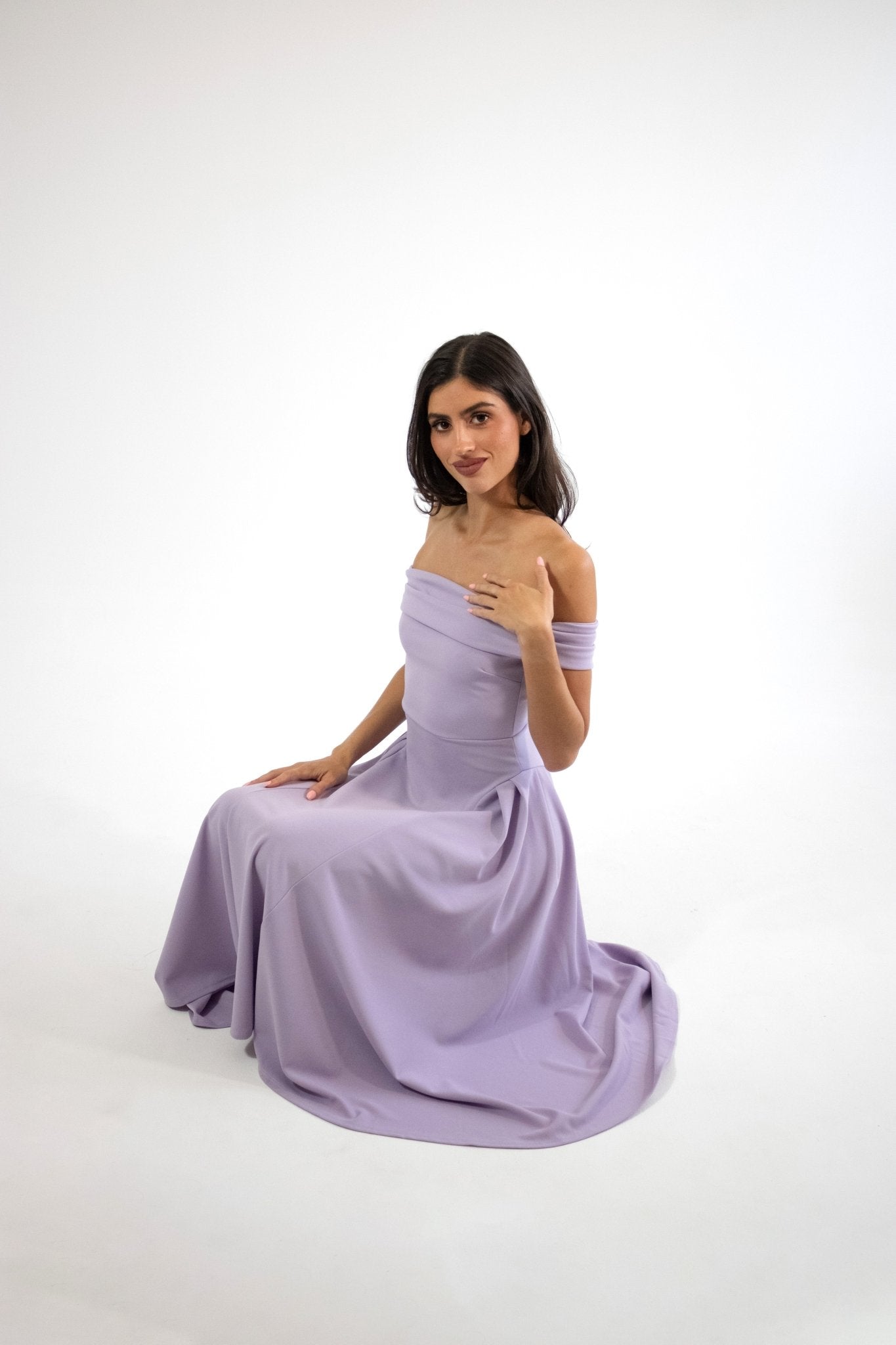 Lola - morado - Cindel vestidos maxi, midi, mini, para toda ocasion, largos, de fiesta, de boda